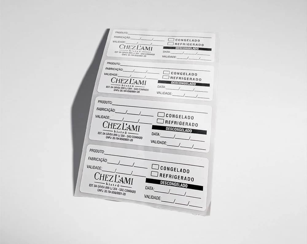 Etiquetas ANVISA